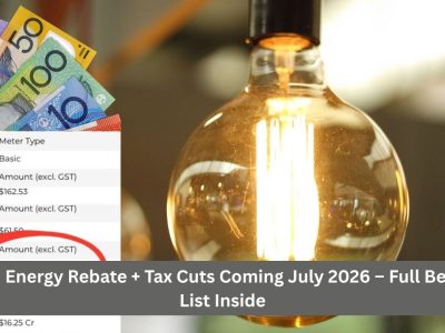 $150 Energy Rebate + Tax Cuts Coming July 2026 – Full Benefit List Inside
