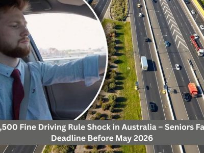 $1,500 Fine Driving Rule Shock in Australia – Seniors Face Deadline Before May 2026