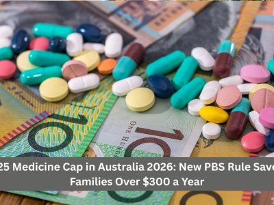 $25 Medicine Cap in Australia 2026: New PBS Rule Saves Families Over $300 a Year