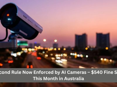 3-Second Rule Now Enforced by AI Cameras – $540 Fine Starts This Month in Australia