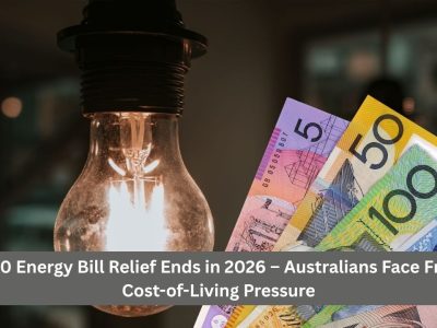 $300 Energy Bill Relief Ends in 2026 – Australians Face Fresh Cost-of-Living Pressure