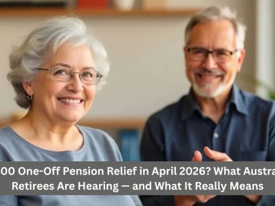 $3,400 One-Off Pension Relief in April 2026? What Australian Retirees Are Hearing — and What It Really Means