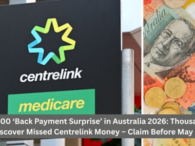 $3,400 ‘Back Payment Surprise’ in Australia 2026: Thousands Discover Missed Centrelink Money – Claim Before May 31