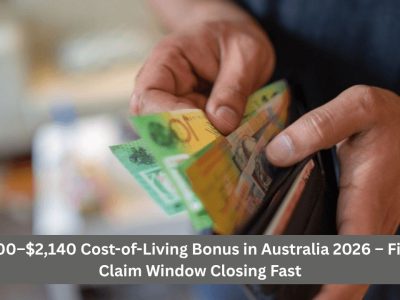 $800–$2,140 Cost-of-Living Bonus in Australia 2026 – Final Claim Window Closing Fast