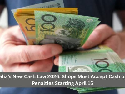 Australia’s New Cash Law 2026: Shops Must Accept Cash or Face Penalties Starting April 15