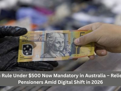 Cash Rule Under $500 Now Mandatory in Australia – Relief for Pensioners Amid Digital Shift in 2026