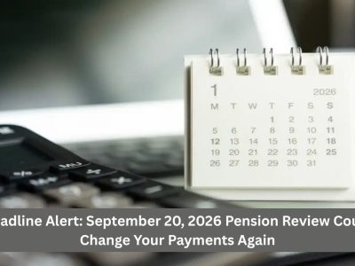 Deadline Alert: September 20, 2026 Pension Review Could Change Your Payments Again