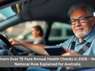 Drivers Over 75 Face Annual Health Checks in 2026 – New National Rule Explained for Australia