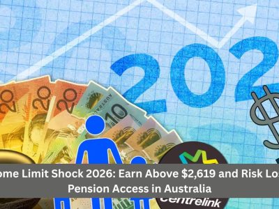 Income Limit Shock 2026: Earn Above $2,619 and Risk Losing Pension Access in Australia