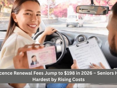 Licence Renewal Fees Jump to $198 in 2026 – Seniors Hit Hardest by Rising Costs